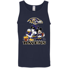 Mickey Mouse Baltimore Ravens American Football Nfl Sports Shirt Men Cotton Tank Men Cotton Tank - amzapparel