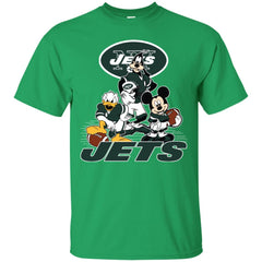 Mickey Mouse New York Jets American Football Nfl Sports Shirt Men Cotton T-Shirt Men Cotton T-Shirt - amzapparel