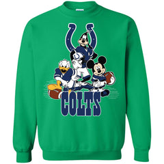Mickey Mouse Indianapolis Colts American Football Nfl Sports Shirt Crewneck Pullover Sweatshirt Crewneck Pullover Sweatshirt - amzapparel
