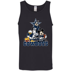 Mickey Mouse Dallas Cowboys American Football Nfl Sports Shirt Men Cotton Tank Men Cotton Tank - amzapparel