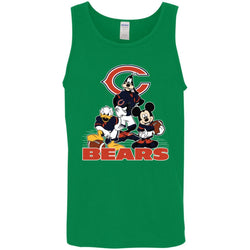 Mickey Mouse Chicago Bears American Football Nfl Sports Shirt Men Cotton Tank