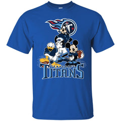 Mickey Mouse Tennessee Titans American Football Nfl Sports Shirt Men Cotton T-Shirt Men Cotton T-Shirt - amzapparel