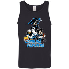 Mickey Mouse Carolina Panthers American Football Nfl Sports Shirt Men Cotton Tank Men Cotton Tank - amzapparel