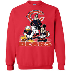 Mickey Mouse Chicago Bears American Football Nfl Sports Shirt Crewneck Pullover Sweatshirt Crewneck Pullover Sweatshirt - amzapparel