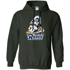 Mickey Mouse Los Angeles Rams American Football Nfl Sports Shirt Pullover Hoodie Sweatshirt Pullover Hoodie Sweatshirt - amzapparel