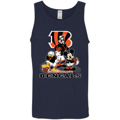 Mickey Mouse Cincinnati Bengals American Football Nfl Sports Shirt Men Cotton Tank Men Cotton Tank - amzapparel