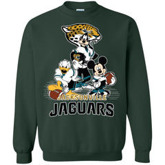 Mickey Mouse Jacksonville Jaguar American Football Nfl Sports Shirt Crewneck Pullover Sweatshirt Crewneck Pullover Sweatshirt - amzapparel