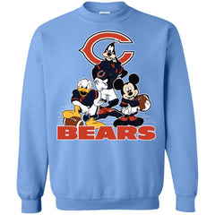 Mickey Mouse Chicago Bears American Football Nfl Sports Shirt Crewneck Pullover Sweatshirt Crewneck Pullover Sweatshirt - amzapparel