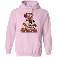 Mickey Mouse San Francisco 49ers American Football Nfl Sports Shirt Pullover Hoodie Sweatshirt Pullover Hoodie Sweatshirt - amzapparel
