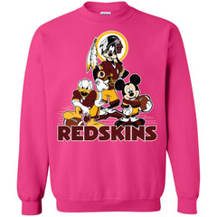 Mickey Mouse Washington Redskins American Football Nfl Sports Shirt Crewneck Pullover Sweatshirt Crewneck Pullover Sweatshirt - amzapparel