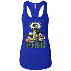 Mickey Mouse Green Bay Packer American Football Nfl Sports Shirt Women Tank Top Women Tank Top - amzapparel