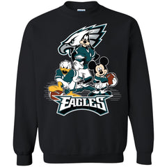Mickey Mouse Philadelphia Eagle American Football Nfl Sports Shirt Crewneck Pullover Sweatshirt Crewneck Pullover Sweatshirt - amzapparel