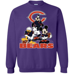 Mickey Mouse Chicago Bears American Football Nfl Sports Shirt Crewneck Pullover Sweatshirt Crewneck Pullover Sweatshirt - amzapparel