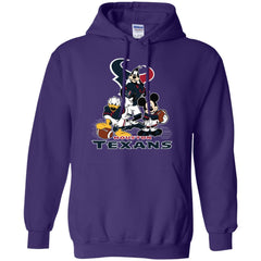 Mickey Mouse Houston Texans American Football Nfl Sports Shirt Pullover Hoodie Sweatshirt Pullover Hoodie Sweatshirt - amzapparel