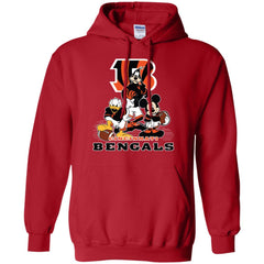 Mickey Mouse Cincinnati Bengals American Football Nfl Sports Shirt Pullover Hoodie Sweatshirt Pullover Hoodie Sweatshirt - amzapparel
