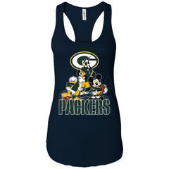 Mickey Mouse Green Bay Packer American Football Nfl Sports Shirt Women Tank Top Women Tank Top - amzapparel