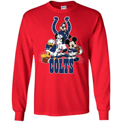Mickey Mouse Indianapolis Colts American Football Nfl Sports Shirt Men Long Sleeve Shirt Men Long Sleeve Shirt - amzapparel