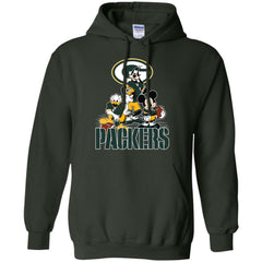 Mickey Mouse Green Bay Packer American Football Nfl Sports Shirt Pullover Hoodie Sweatshirt Pullover Hoodie Sweatshirt - amzapparel