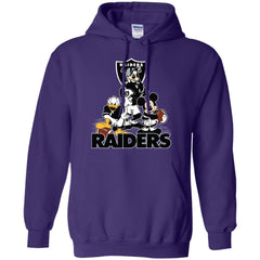 Mickey Mouse Oakland Raiders American Football Nfl Sports Shirt Pullover Hoodie Sweatshirt Pullover Hoodie Sweatshirt - amzapparel