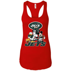 Mickey Mouse New York Jets American Football Nfl Sports Shirt Women Tank Top Women Tank Top - amzapparel