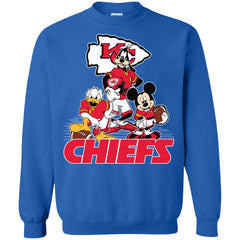 Mickey Mouse Kansas City Chiefs American Football Nfl Sports Shirt Crewneck Pullover Sweatshirt Crewneck Pullover Sweatshirt - amzapparel