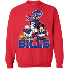 Mickey Mouse Buffalo Bills American Football Nfl Sports Shirt Crewneck Pullover Sweatshirt Crewneck Pullover Sweatshirt - amzapparel