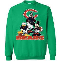 Mickey Mouse Chicago Bears American Football Nfl Sports Shirt Crewneck Pullover Sweatshirt Crewneck Pullover Sweatshirt - amzapparel
