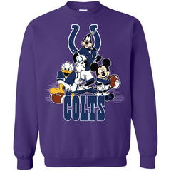 Mickey Mouse Indianapolis Colts American Football Nfl Sports Shirt Crewneck Pullover Sweatshirt Crewneck Pullover Sweatshirt - amzapparel