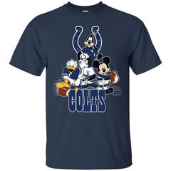 Mickey Mouse Indianapolis Colts American Football Nfl Sports Shirt Men Cotton T-Shirt Men Cotton T-Shirt - amzapparel