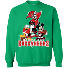 Mickey Mouse Tampa Bay Buccaneers American Football Nfl Sports Shirt Crewneck Pullover Sweatshirt Crewneck Pullover Sweatshirt - amzapparel