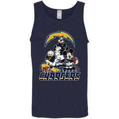 Mickey Mouse Los Angeles Chargers American Football Nfl Sports Shirt Men Cotton Tank Men Cotton Tank - amzapparel
