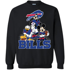 Mickey Mouse Buffalo Bills American Football Nfl Sports Shirt Crewneck Pullover Sweatshirt Crewneck Pullover Sweatshirt - amzapparel