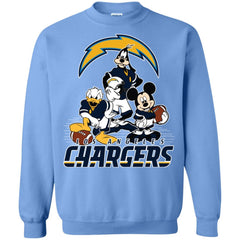 Mickey Mouse Los Angeles Chargers American Football Nfl Sports Shirt Crewneck Pullover Sweatshirt Crewneck Pullover Sweatshirt - amzapparel