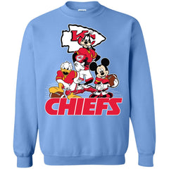 Mickey Mouse Kansas City Chiefs American Football Nfl Sports Shirt Crewneck Pullover Sweatshirt Crewneck Pullover Sweatshirt - amzapparel