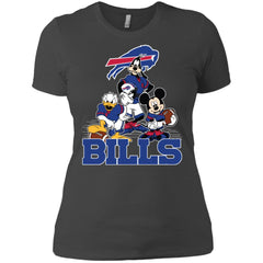 Mickey Mouse Buffalo Bills American Football Nfl Sports Shirt Women Cotton T-Shirt Women Cotton T-Shirt - amzapparel