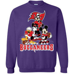 Mickey Mouse Tampa Bay Buccaneers American Football Nfl Sports Shirt Crewneck Pullover Sweatshirt Crewneck Pullover Sweatshirt - amzapparel