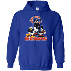 Mickey Mouse Chicago Bears American Football Nfl Sports Shirt Pullover Hoodie Sweatshirt Pullover Hoodie Sweatshirt - amzapparel