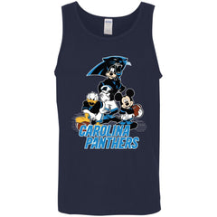 Mickey Mouse Carolina Panthers American Football Nfl Sports Shirt Men Cotton Tank Men Cotton Tank - amzapparel