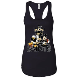 Mickey Mouse New Orleans Saints American Football Nfl Sports Shirt Women Tank Top