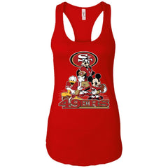 Mickey Mouse San Francisco 49ers American Football Nfl Sports Shirt Women Tank Top Women Tank Top - amzapparel