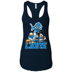 Mickey Mouse Detroit Lions American Football Nfl Sports Shirt Women Tank Top Women Tank Top - amzapparel