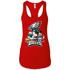 Mickey Mouse Philadelphia Eagle American Football Nfl Sports Shirt Women Tank Top Women Tank Top - amzapparel