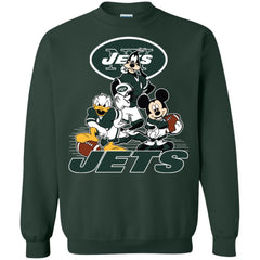 Mickey Mouse New York Jets American Football Nfl Sports Shirt Crewneck Pullover Sweatshirt Crewneck Pullover Sweatshirt - amzapparel