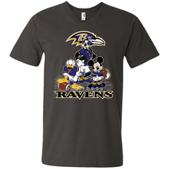 Mickey Mouse Baltimore Ravens American Football Nfl Sports Shirt Men V-Neck T-Shirt Men V-Neck T-Shirt - amzapparel