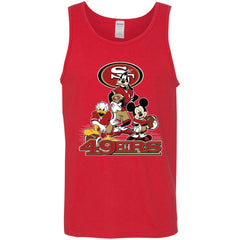 Mickey Mouse San Francisco 49ers American Football Nfl Sports Shirt Men Cotton Tank Men Cotton Tank - amzapparel