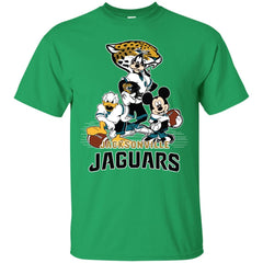 Mickey Mouse Jacksonville Jaguar American Football Nfl Sports Shirt Men Cotton T-Shirt Men Cotton T-Shirt - amzapparel