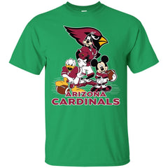 Mickey Mouse Arizona Cardinals American Football Nfl Sports Shirt Men Cotton T-Shirt Men Cotton T-Shirt - amzapparel