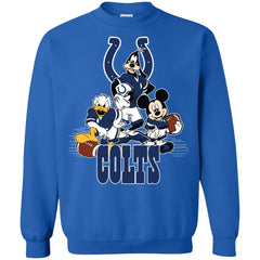 Mickey Mouse Indianapolis Colts American Football Nfl Sports Shirt Crewneck Pullover Sweatshirt Crewneck Pullover Sweatshirt - amzapparel
