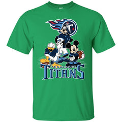 Mickey Mouse Tennessee Titans American Football Nfl Sports Shirt Men Cotton T-Shirt Men Cotton T-Shirt - amzapparel