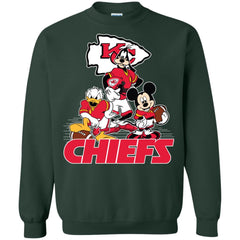 Mickey Mouse Kansas City Chiefs American Football Nfl Sports Shirt Crewneck Pullover Sweatshirt Crewneck Pullover Sweatshirt - amzapparel